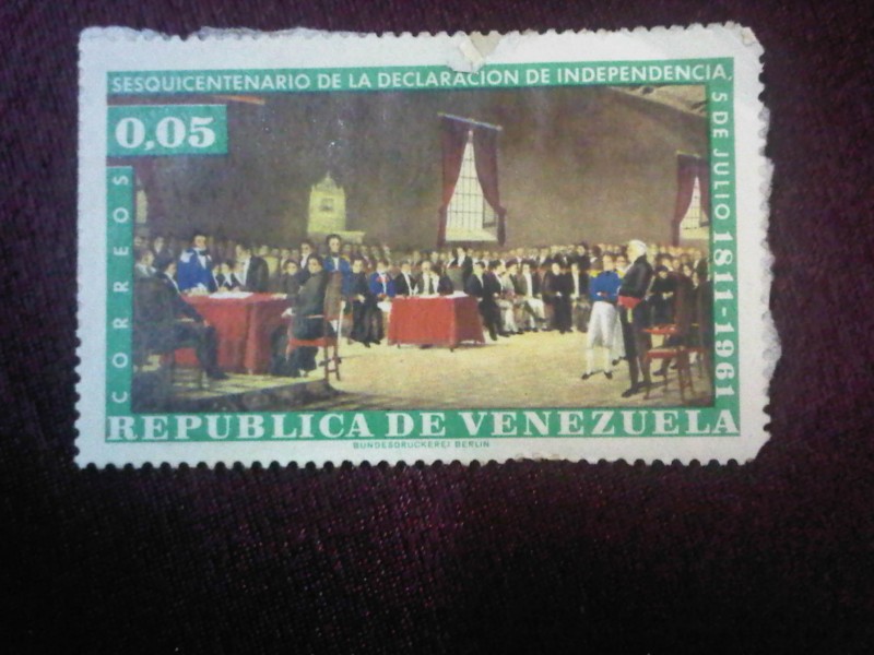 Sesquicentenario de la declaración de independencia (5 de Julio 1811-1961)