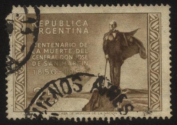 Centenario de la muerte del General Don José de San Martín.