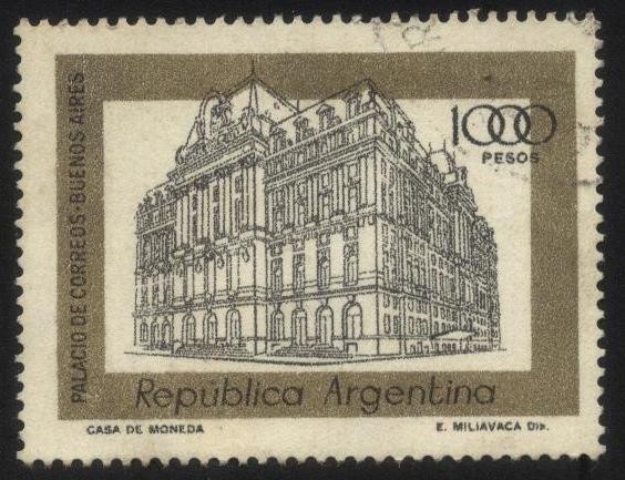 Palacio de Correos de Buenos Aires.