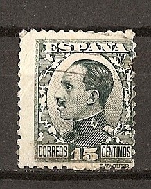 Tipo Vaquer de Perfil / Alfonso XIII.