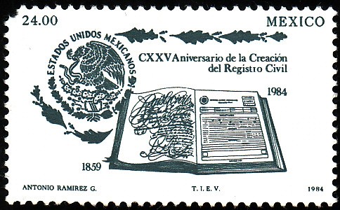 75 aniversario de la creación del registro civíl