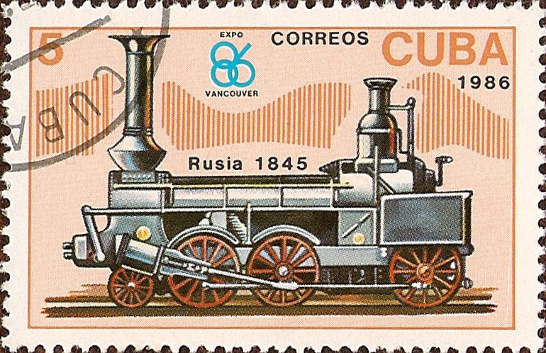 EXPO ’86, Vancouver - Primera Locomotora de Rusia1845.