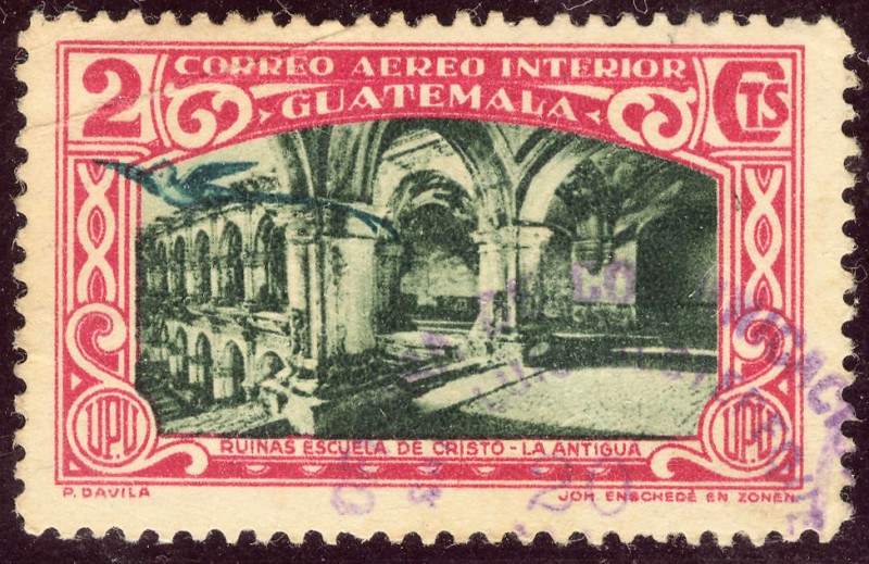 Ruinas Escuela de Cristo La Antigua 1938