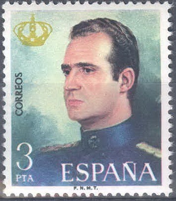 ESPAÑA 1975_2302 Don Juan Carlos I, Reyes de España. Scott 1927