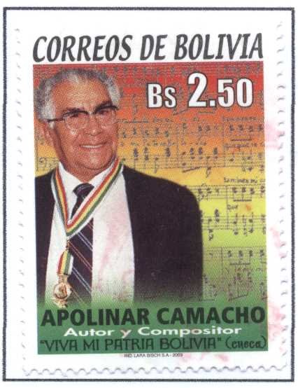 Apolinar Camacho Orellana, Autor y Compositor de la cueca 