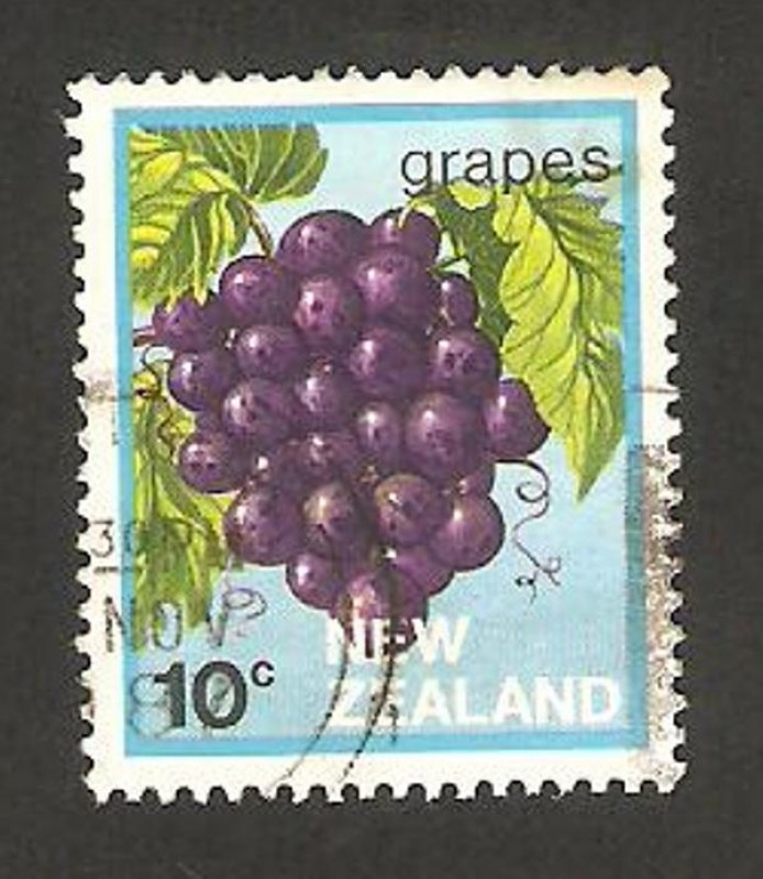 fruta de Nueza Zelanda, uvas