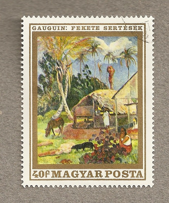 Cuadro de Gauguin