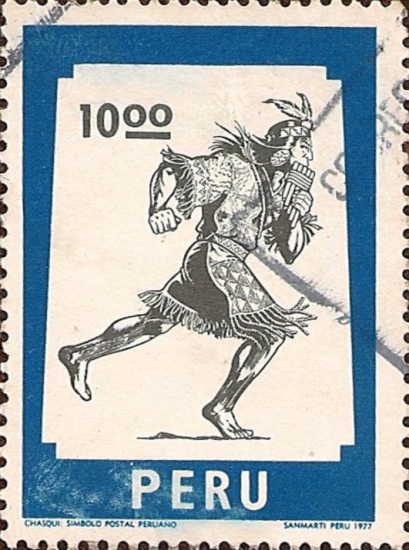 Chasqui: Símbolo Postal Peruano.