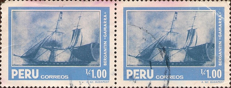 Marina Peruana. Bergantin 