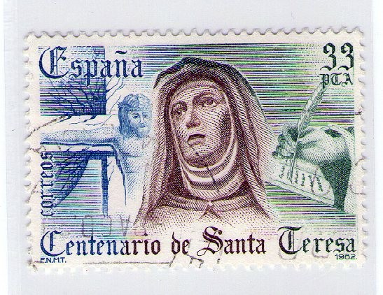 2674 IV Cent. muerte Sta. Teresa