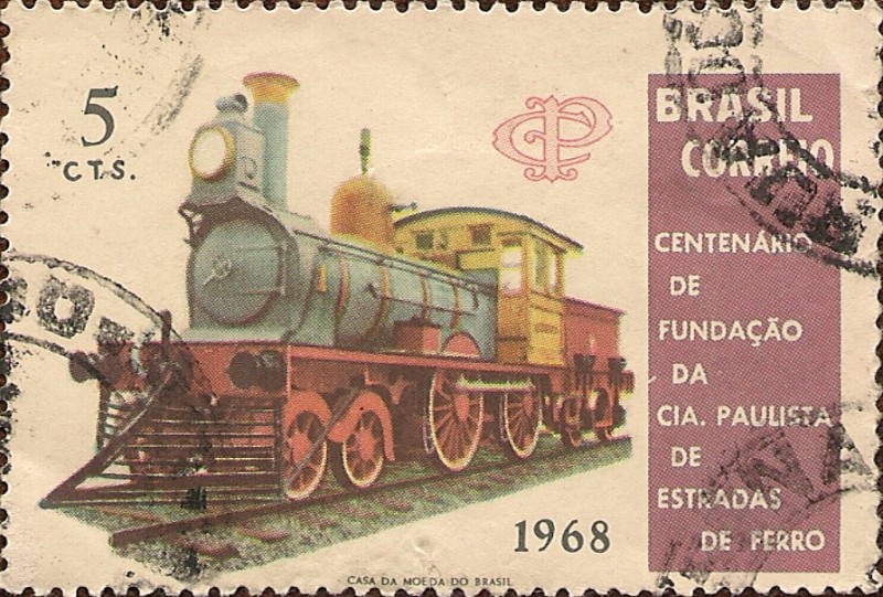 Centenario de la Compañía Paulista de Ferrocarriles.