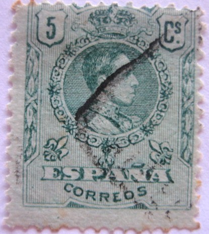alfonso XIII.tipo medallon