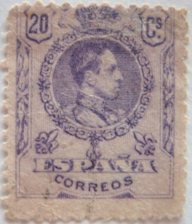 alfonso XIII.tipo medallon
