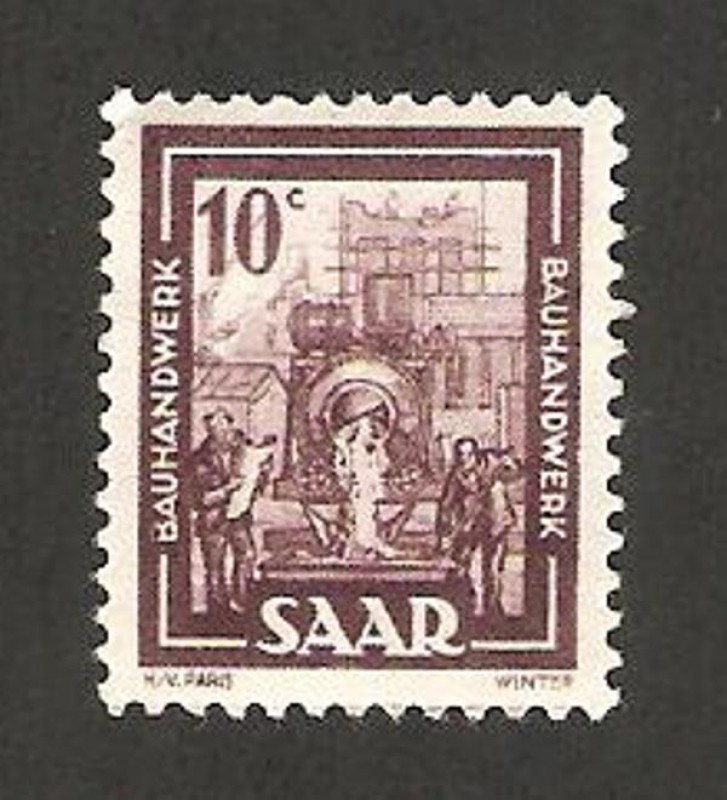 Saar - obras de construcción