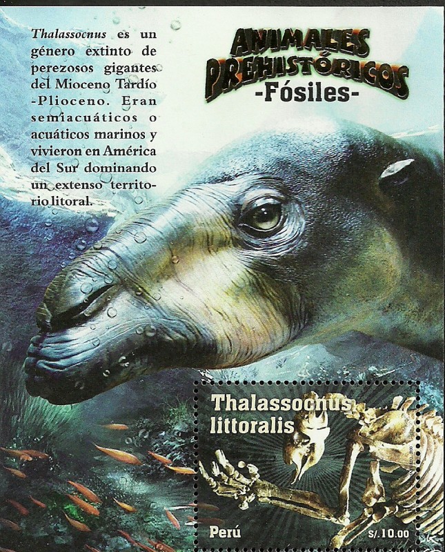 Animales Prehistoricos - fósiles-