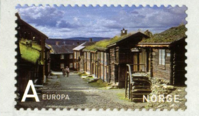 NORUEGA - Ciudad minera de Røros y la circunferencia