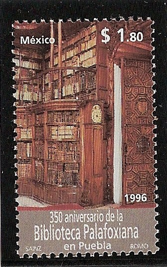 Centro histórica de Puebla (biblioteca Palafoxiana)