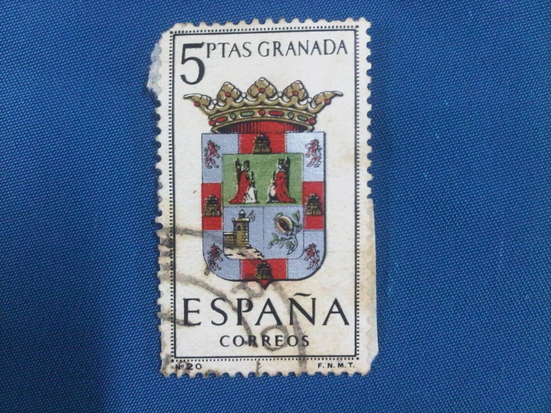 Escudos de Capitales de Provincias de España.-GRANADA