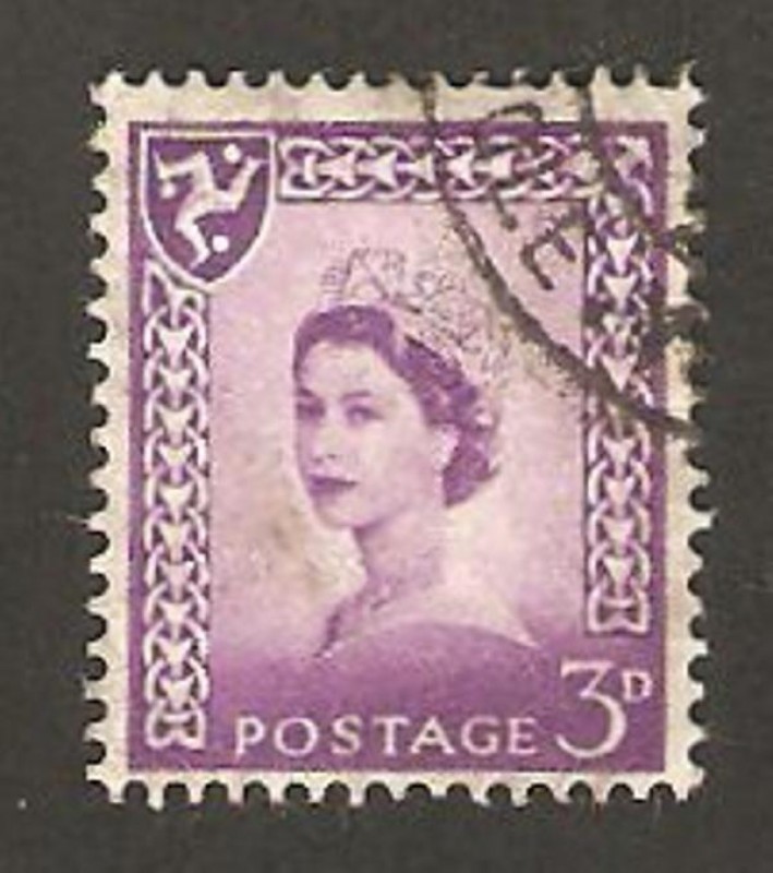 Elizabeth II, emisión regional de Isla de Man