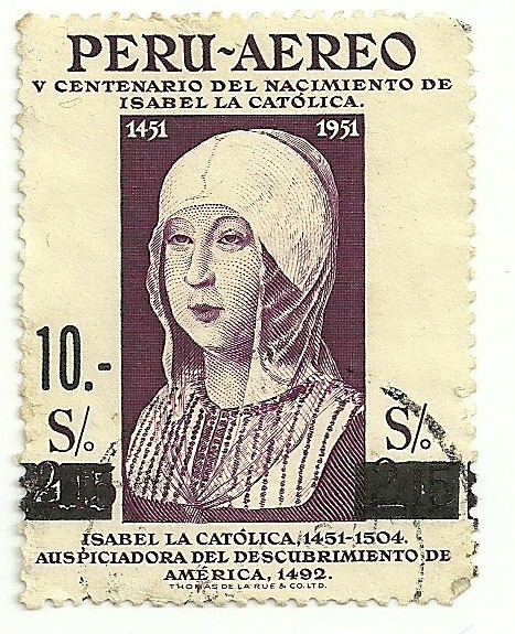 XV Centenario del nacimiento de Isabel la católica