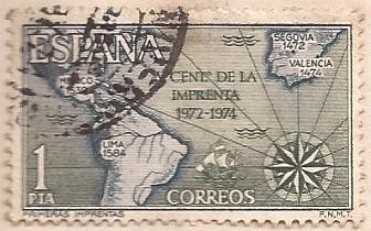 Centenario de la imprenta 1972-1974