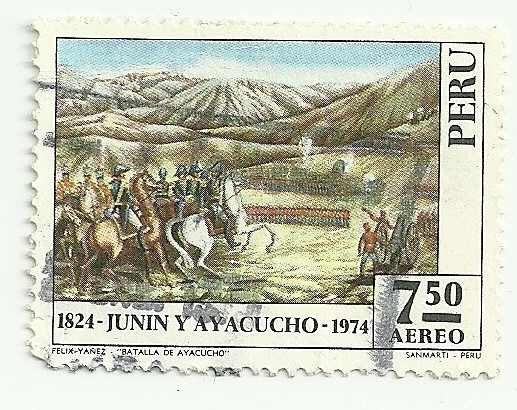 Batallas e Junín y Ayacucho