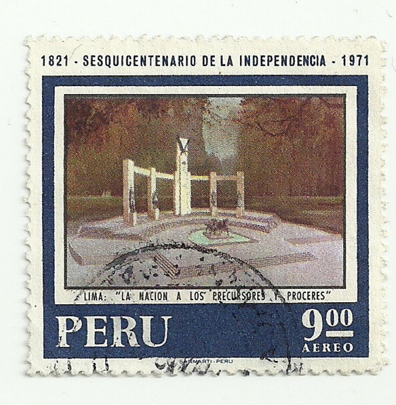 Sesquicentenario de la independencia del Perú