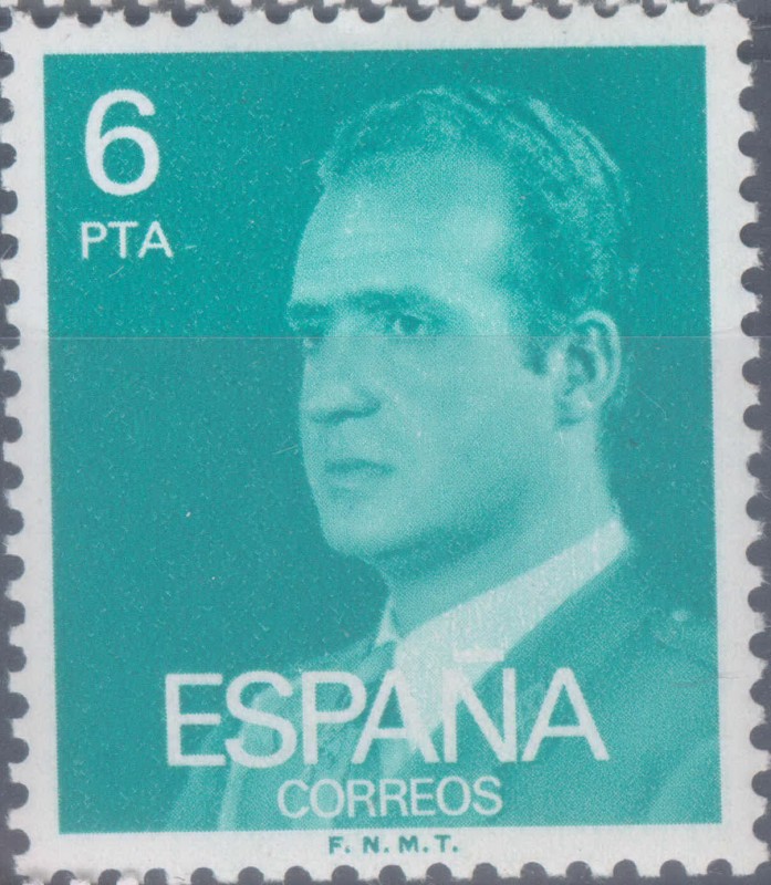 ESPAÑA 1977_2392 Don Juan Carlos I. Serie básica. Scott 1979