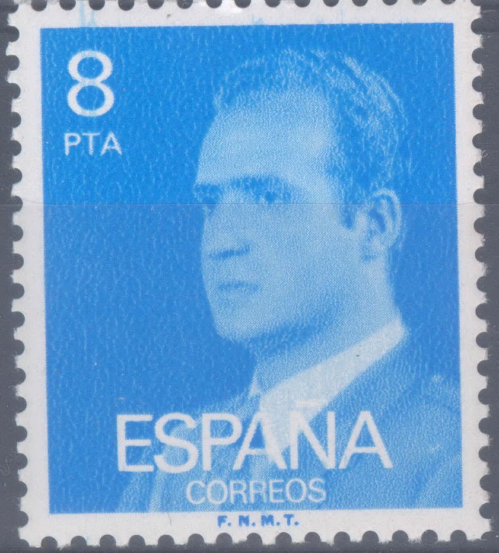 ESPAÑA 1977_2393 Don Juan Carlos I. Serie básica. Scott 1982