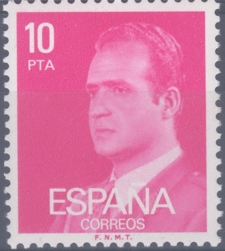 ESPAÑA 1977_2394 Don Juan Carlos I. Serie básica. Scott 1983