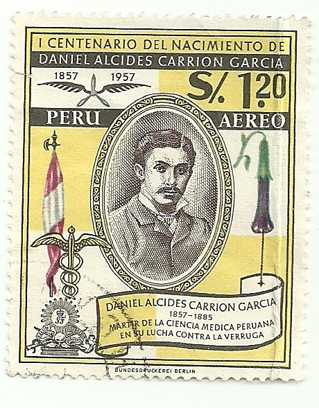 primer centenario del nacimiento de Daniel A. CArrión Garcia