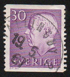 Rey Gustavo VI Adolfo de Suecia
