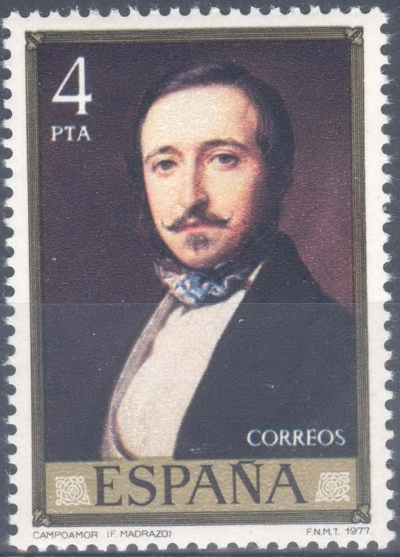 ESPAÑA 1977_2432 Pintores. Obras de Federico de Madrazo (1815-1894). Scott 2060