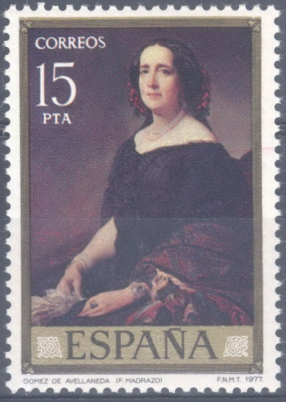 ESPAÑA 1977_2436 Pintores. Obras de Federico de Madrazo (1815-1894). Scott 2064