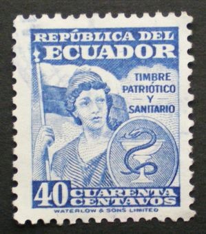 timbre patriotico y sanitario