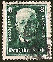 DEUTSCHES REICH - PAUL VON HINDERBURG