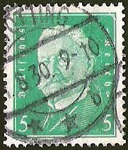 DEUTSCHES REICH - PAUL VON HINDERBURG