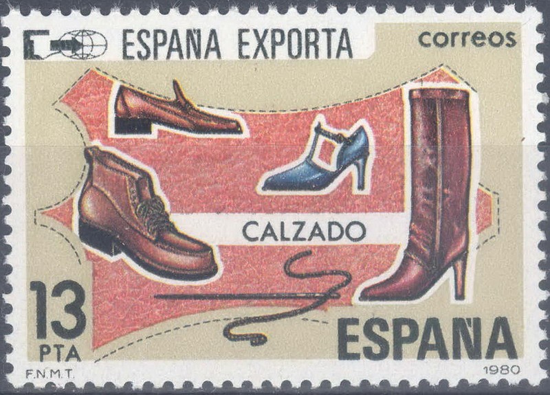 ESPAÑA 1980_2565 España exporta. Scott 2205