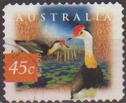 AUSTRALIA 1997 Scott 1529 Sello Fauna Animales Aves, Pájaros Jacana Usado Michel 1641 