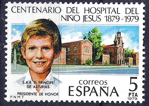 2548 Centenario del Hospital del Niño Jesus. S.A.R. Principe Felipe.