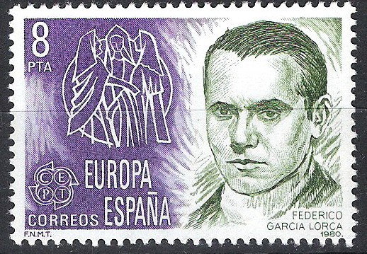 2568 Europa-CEPT. Federico García Lorca.