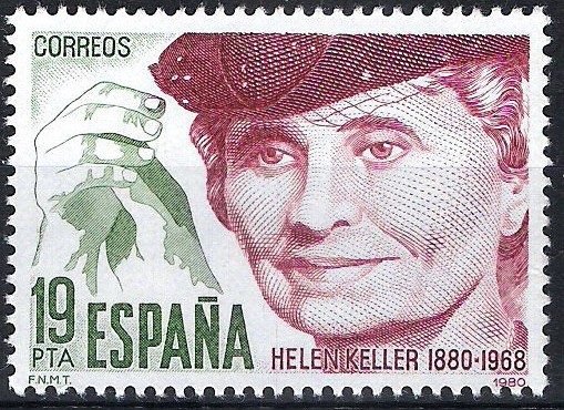 2574  Centenario de Hellen Keller.