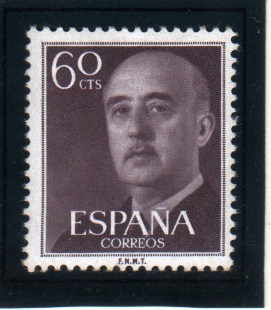 1955-56 General Franco Edifil 1150