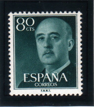1955-56 General Franco Edifil 1152