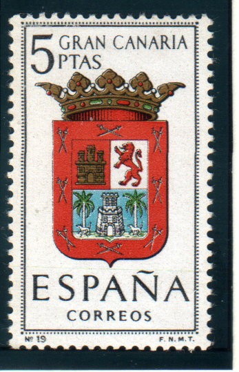 1963 Gran Canaria Edifil 1487