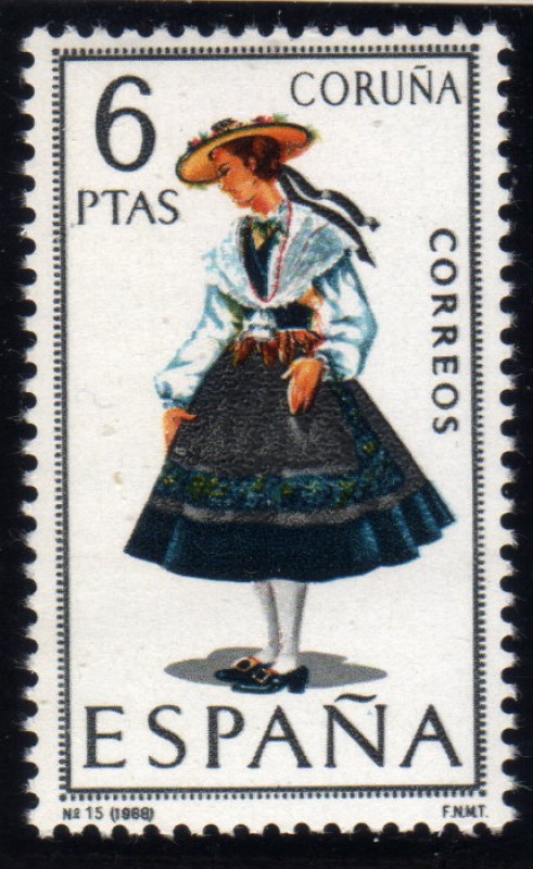 1968 Coruña Edifil 1841