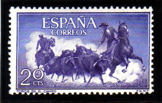 1960 Tauromaquia: Toros Edifil 1255