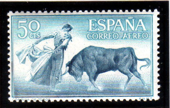 1960 Tauromaquia: Quite de frente Edifil 1267