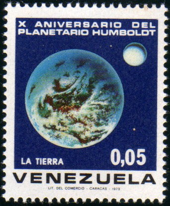 1973  X Aniv. Planetario Humboldt: La Tierra