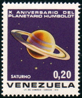 1973  X Aniv. Planetario Humboldt: Saturno